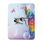 Musical Keyboard Faerie Magneet (Verticaal)