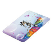 Musical Keyboard Faerie Magneet (Linkerzijde)