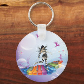 Musical Keyboard Faerie Sleutelhanger (Voorkant)