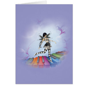 Musical Keyboard Faerie Vignette