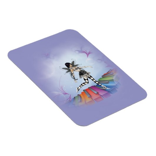 Musical Keyboard Faerie Vignette Magneet (Rechterzijde)
