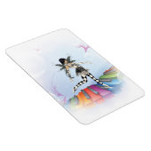 Musical Keyboard Faerie Vignette Magneet (Rechterzijde)