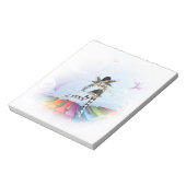 Musical Keyboard Faerie Vignette Notitieblok (Linkerzijde)