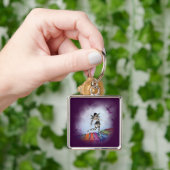 Musical Keyboard Faerie Vignette Sleutelhanger (Hand)