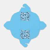 Musical kittens bedankdoosjes (Uitgevouwen)