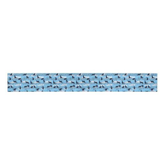 Musical kittens grosgrain lint (Voorkant)