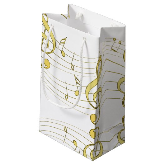 Musical Klein Cadeauzakje (Achterkant Gekanteld)