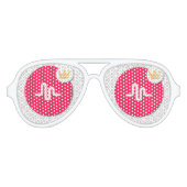 Musical.ly tinten aviator zonnebril (Voorkant)