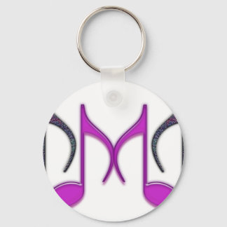 Musical "M" Letter Sleutelhanger