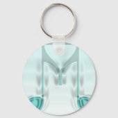 Musical "M" Letter Sleutelhanger (Voorkant)