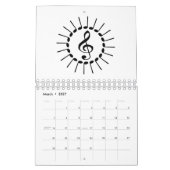 Musical Mandala Kalender (Mar 2027)