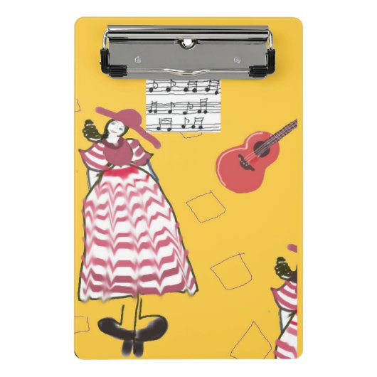 Musical Mini Klembord (Voorkant)