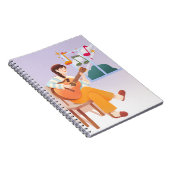 Musical Moments Notitieboek - Schattige meisje, gi (Rechterzijde)