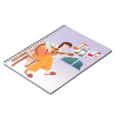 Musical Moments Notitieboek - Schattige meisje, gi (Linkerzijde)