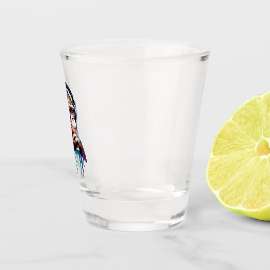 Musical Monkey Shot Glas (Rechts)