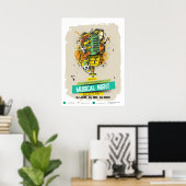 Musical Night – DJ & Club Art Poster (Thuiskantoor)