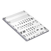 Musical Notation Notitieboek (Rechterzijde)