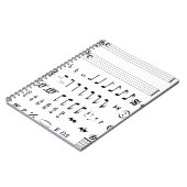 Musical Notation Notitieboek (Linkerzijde)
