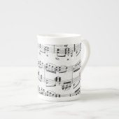 Musical Note Bone China Mok (Voorkant rechts)