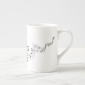 Musical Note Bone China Mokken (Rechts)