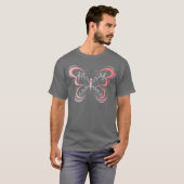 Musical Note Butterfly Music T-shirt (Voorkant volledig)