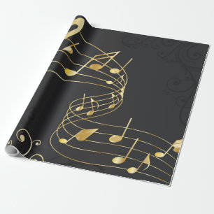 Musical Note elegant Luxury Cadeaupapier