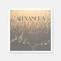 Musical Note Luxury sparkle confetti