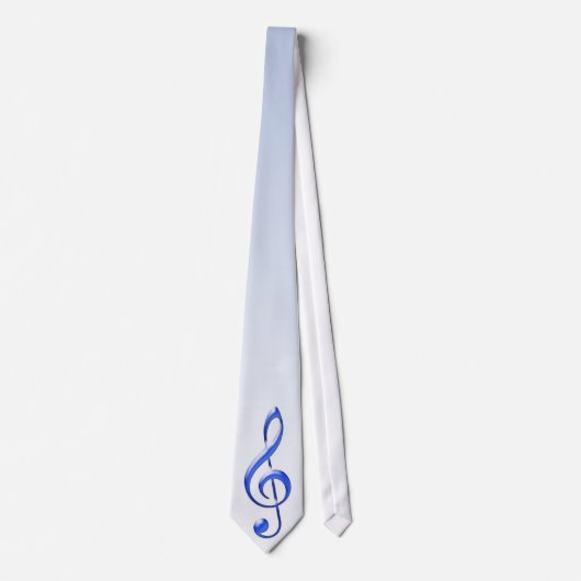 Musical Note Necktie Stropdas (Voorkant)