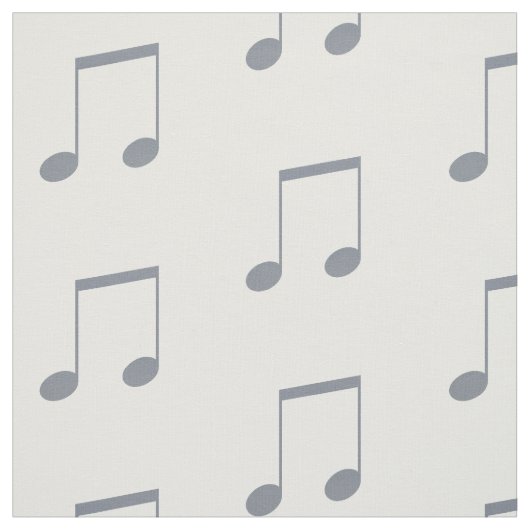 Musical Note Pattern Stof (Swatch)