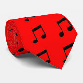 Musical Note Stropdas (Opgerold)