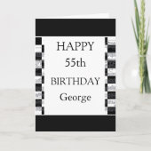 Musical Notes Birthday Kaart (Voorkant)