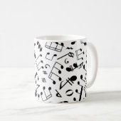 Musical Notes Classic Mok (Voorkant rechts)