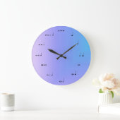 Musical Notes Clock Grote Klok (Huis)