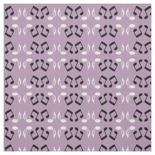 Musical Notes Design Fabric Stof (Swatch)