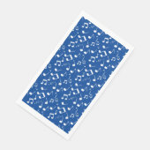 Musical Notes Design Guest Towel Napkins Servet (Hoek)