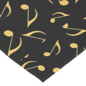 Musical Notes Design Table Runner Korte Tafelloper (Hoek)
