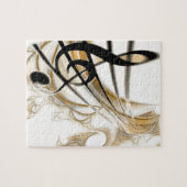 Musical Notes Elegant Legpuzzel (Horizontaal)