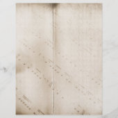 Musical Notes Grunge Letterhead (Voorkant)