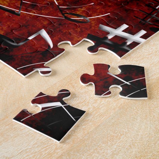 Musical Notes Legpuzzel (Zijkant)