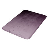 Musical Notes Mauve Bath Mat (Gekanteld)