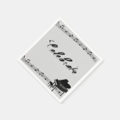 Musical Notes Napkins Servet (Hoek)