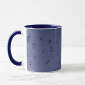 Musical Notes Navy Mok (Links)