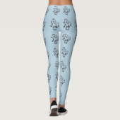 Musical Notes Patroon Leggings (Achterkant)