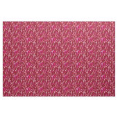 Musical Notes print - burgundy, multi Stof (Yard (91,4 cm))