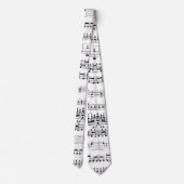 Musical Notes Stropdas (Achterkant)