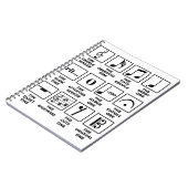 Musical Notes Symbol Definition Notitieboek (Linkerzijde)