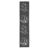 Musical Notes table runner Korte Tafelloper (Voorkant)