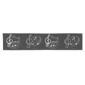 Musical Notes table runner Korte Tafelloper (Horizontaal)