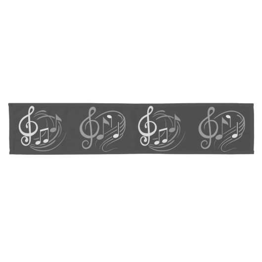 Musical Notes table runner Korte Tafelloper (Horizontaal)