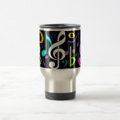 Musical Notes Travel Mug Reisbeker (Center)